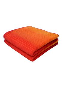 Dyckhoff , Handtücher »Colori«, (2 St., 2er Set Handtücher 50 x 100 cm), 2x Handtücher, aus 100% Bio Baumwolle, 450 g/m² , rot , B/L: 50 cm x 100 cm