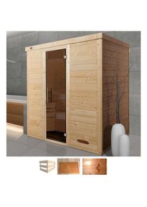 Weka , Sauna »Kemi«, ohne Ofen , naturbelassen