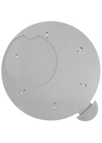 Justus , Bodenschutzplatte »Dreh-Tableau«, Ø 460 mm , grau
