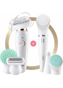 Braun , Epilierer »Silk-épil 9 Flex 9300« , goldfarben , Mit 5 Jahren Herstellergarantie (Nach Online-Registrierung bei Braun+ und dem Hochladen...