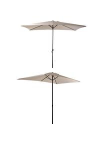 Garden Pleasure, Sonnenschirm Sonnenschirm, 250 &times;145 cm, creme, Bezug: 100% Polyester, creme