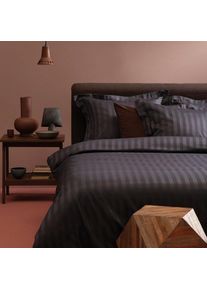 Damai , Bettwäsche »Streifsatin«, (2 tlg.), in Mako Satin Qualität, 100% Baumwolle, Bett- und Kopfkissenbezug mit Reißverschluss, kühlende...