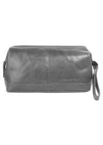 SPIKES & SPARROW Spikes & Sparrow , Kulturbeutel »TOILETRY BAG«, echt Leder , schwarz