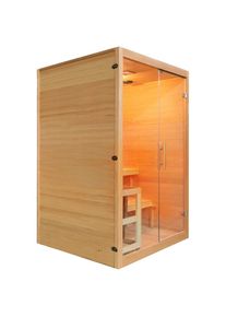 Sanotechnik , Infrarotkabine » »Twincombi« Sauna+Infrarot«, LxBxH: 130x120x200cm , holz