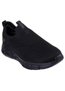 Skechers , Slip-On Sneaker »BOBS B FLEX-« , Slipper, Freizeitschuh, Halbschuh mit dämpfendem Memory Foam , schwarz , 42 , 42 , Im Monochrome-Look