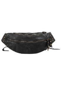 XZONE X-Zone , Umhängetasche, echt Leder, Made in Italy , schwarz