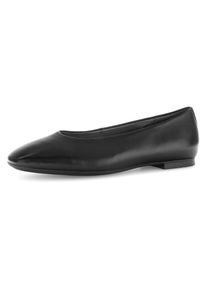 Gabor , Ballerina, Blockabsatz, Businessschuh, Flats, Bequemschuh in Karreeform , schwarz , 40 , 40 , Ballerina als Basicmodell, passend für jede...