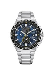 Citizen , Funkchronograph, Armbanduhr, Herrenuhr, Solar, Stoppfunktion , silberfarben , Exquisiter Herrenfunkchronograph