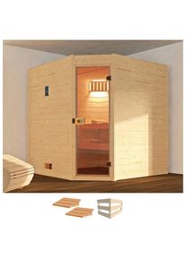 Weka , Sauna »Valida«, ohne Ofen , natur