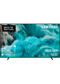 Samsung , QLED-Fernseher »GQ75Q7FAAU«, 4K Ultra HD, Smart-TV, Quantum HDR, Knox Security, Art Store, 3D Sound, Gaming Hub, AI TV , schwarz , Der...