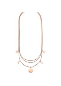 Bruno Banani , Kette mit Anhänger »Schmuck Geschenk Halskette Sonne Mond Sterne Layering Look« , roségoldfarben , Traumhaft schöne Halskette im...