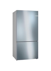 Bosch , Kühl-/Gefrierkombination »KGN86VIEA«, Breite 86cm , Gebürsteter Stahl Anti Fingerprint