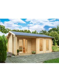 Wolff , Gartenhaus »Malaga 44-B Modern« , naturbelassen
