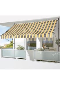 Konifera, Klemmmarkise Breite/Ausfall: 300/150 cm, gelb-gr&uuml;n, Polyester, 300 cm, gelb-gr&uuml;n