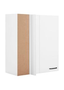 Optifit , Eckh&auml;ngeschrank &raquo;Elga&laquo; mit Soft-Close-Funktion und Metallgriff, Breite 80 cm , wei&szlig;/wei&szlig; , wei&szlig;