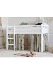 Hoppekids , Spielbett »ECO Dream«, Massivholz, wahlweise in 2 Größen und 4 Farben, Matratze wählbar , Grün