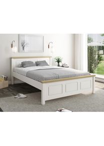 Home Affaire , Massivholzbett »"ERIK", Made in Europe, optional mit Schublade, Massivholz Kiefer«, (FSC zertifiziert), in mehreren Größen,...