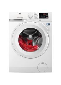 AEG , Waschmaschine »L6FBA51680«, 8 kg, 1600 U/min, Hygiene-/ Anti-Allergie Programm mit Dampf , weiß , Aqua Control System - Vollwasserschutz mit...