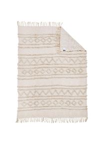 done. , Plaid &raquo;TAMANI&laquo; Plaid im Boho Stil, beige, Baumwolle, B/L: 130 cm x 170 cm, beige