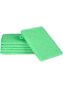 Ross , Waschhandschuh »Sensual Skin«, (6 St.), mit Aloe-Vera-Öl veredelt , karibik , B/L: 16 cm x 22 cm