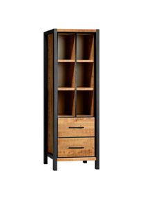 OMG Design , Mehrzweckschrank »Ocean, Vitrine, Wohnzimmerschrank«, mit Soft-Close, in zwei Breiten , Mango