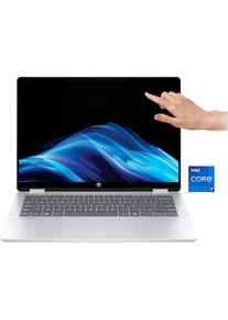 HP , Convertible Notebook »14-fp0272ng«, 35,6 cm, / 14 Zoll, Intel, Core i7, Iris Xe Graphics, 512 GB SSD , silber , Intel Iris Xe