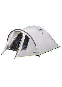 High Peak , Kuppelzelt »Zelt Nevada 5.0«, 5 Personen, (mit Transporttasche) , nimbus grau