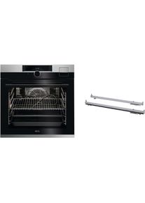 AEG , Einbaubackofen »BSE99823BM«, SteamPro - Dampf- & Sous Vide-Garen, Kerntemperatursensor, WiFi, Grill , Edelstahl mit Antifingerprint