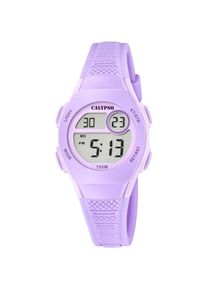 Calypso Watches , Chronograph »Junior Collection«, Quarzuhr, Kinderuhr, Datum, digital, Stoppfunktion, ideal als Geschenk , fliederfarben ,...