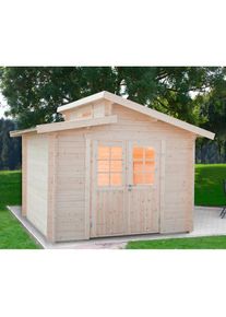 Wolff , Gartenhaus »Bornholm 40-A Typ 2« , naturbelassen