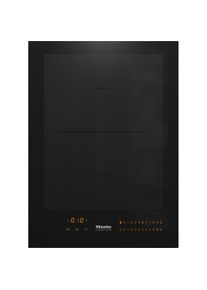 Miele , Flex-Induktions-Kochfeld »CS 7612 FL Schwarz« , Schwarz , Kürzeste Ankochzeiten - TwinBooster