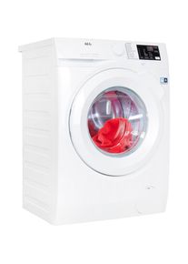AEG , Waschmaschine Serie 6000 »L6FB480FL«, 8 kg, 1400 U/min, Hygiene-/ Anti-Allergie Programm mit Dampf , weiß , Aqua Control System mit Alarm -...