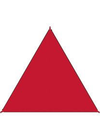 BENT , Sonnensegel »Zip-Canvas« , rot / RV schwarz