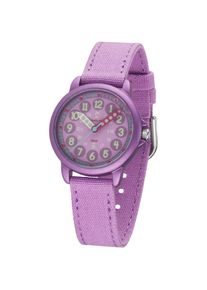 Jacques Farel , Quarzuhr »ORGT 1112«, Armbanduhr, Kinderuhr, Mädchenuhr, ideal auch als Geschenk , lila , Schöne Kinderarmbanduhr