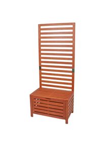 Garden Pleasure , Gartenbank »CONCORD« , braun / holzoptik