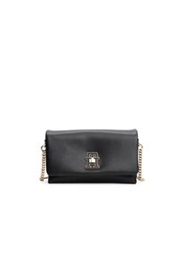 Tommy Hilfiger , Umhängetasche »TH MODERN MINI CROSSOVER«, Damen Minibag, Crossbag, Clutch mit edlem TH-Logoemblem , schwarz