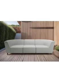 DOMO collection , 3-Sitzer »Sonna, individuell zusammenstellbar«, Gartenlounge-Set oder Einzelelemente, Outdoor , braun