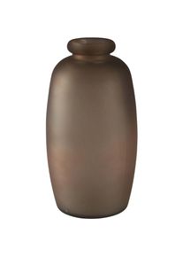 AM Design , Bodenvase, mundgelasen, Höhe 35 cm , braun