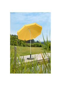 Schneider Schirme, Sonnenschirm &raquo;Ibiza, TOPSELLER!&laquo; abknickbar, ohne Schirmst&auml;nder, gelb, Obermaterial: 100% Polyester, gelb