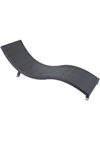 Garden Pleasure , Gartenliege »CARACAS«, (Set, 2 St.), inkl. Auflagen , coffee