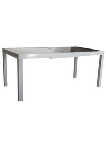 Merxx , Gartentisch »Amalfi«, je nach Variante auf 180-240cm ausziehbar , hellgrau