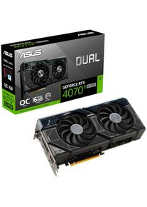 ASUS , Grafikkarte »DUAL-RTX4070TIS-O16G«, 16 GB, GDDR6X , schwarz , PCI Express 4.0