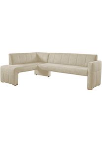 exxpo - sofa fashion , Essbank, elegant und modern mit hohem Sitzkomfort , sand