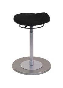 mayer Sitzmöbel Mayer Sitzmöbel , Sitzhocker »1101«, (1 St.), Pendelhocker mit ergonomisch geformtem Komfortsitz 1101 , Brillantschwarz