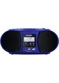 Technisat , Digitalradio (DAB+) »DIGITRADIO 1990«, (Bluetooth Digitalradio (DAB+)-UKW mit RDS 3 W), CD-Player , blau , 60 Stationsspeicher