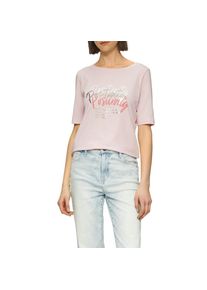 s.Oliver , T-Shirt, mit Frontprint , ROSE , 42 , 42 , T-Shirt von s.Oliver