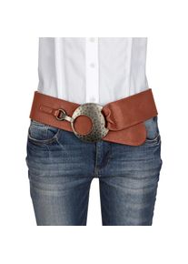 Heine , Synthetikgürtel , cognac