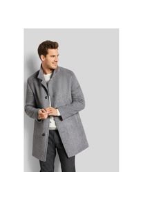 Bugatti, Herren, Wollmantel aus Wollmix, hellgrau, 52, hellgrau, Woll-Mix