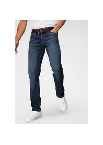 H.I.S. H.I.S, Herren, Straight-Jeans &raquo;DALE&laquo; gerades Bein, mit Used-Effekten, niedrige Leibh&ouml;he, blue, L&auml;nge 32, 29 -L&auml;nge 32, blue, Straight-Jeans mit 