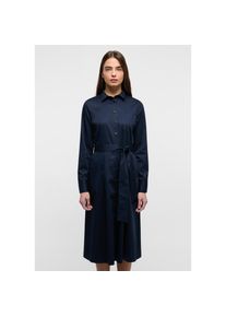 Eterna , Blusenkleid »REGULAR FIT« , dunkelblau , Normalgrößen , 38 -Normalgrößen , 38 , Hemd-Kragen